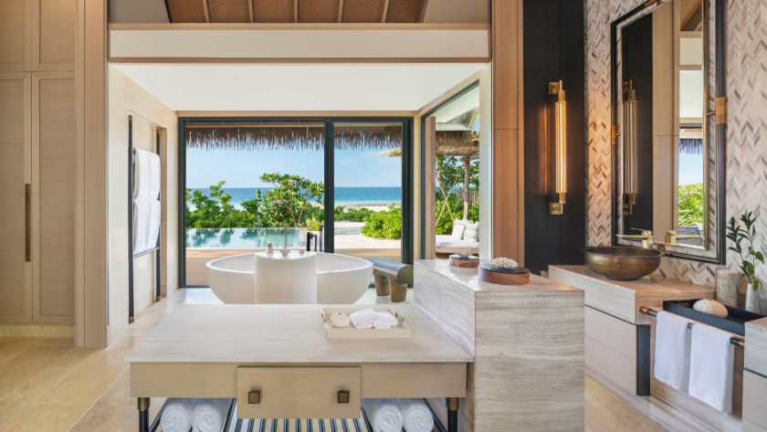 Beach Villa with Pool - Bathroom