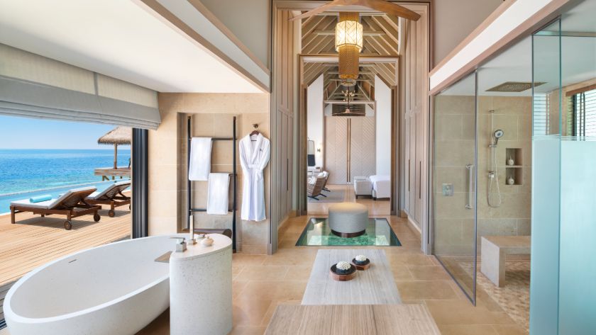 Over Water Villa with Pool - Bathroom