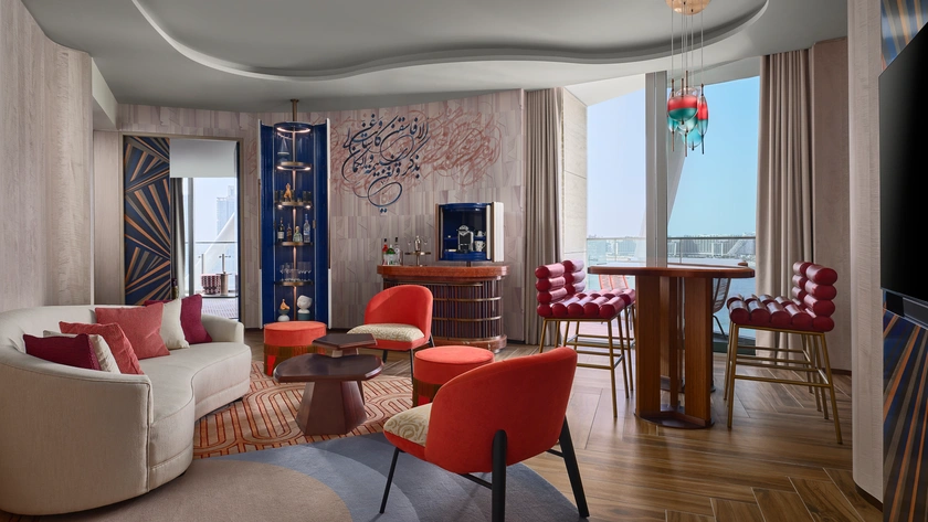 Marvelous WOW Suite Living Area