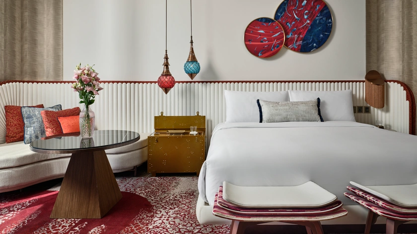 Spectacular Corner Room
